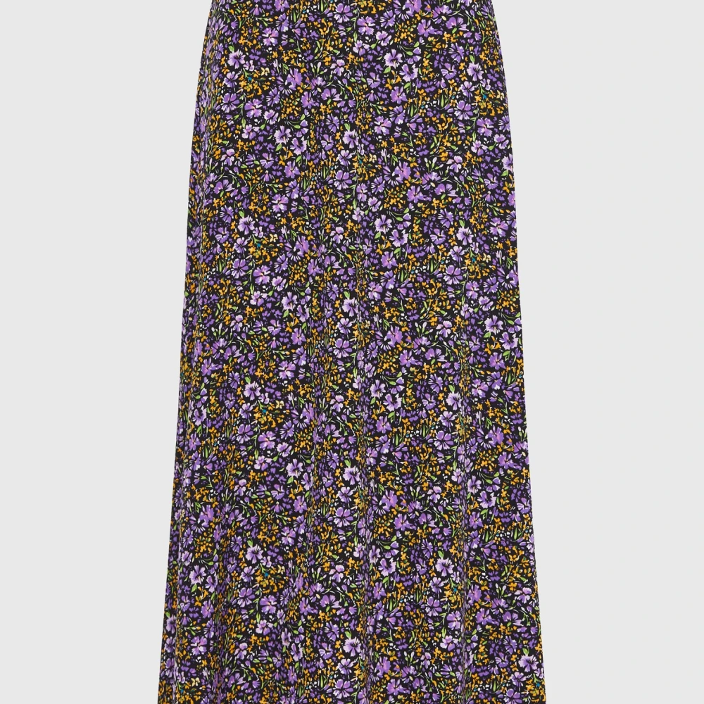 FUNKY BUDDHA Μίντι φλοράλ φούστα σε Άλφα γραμμή