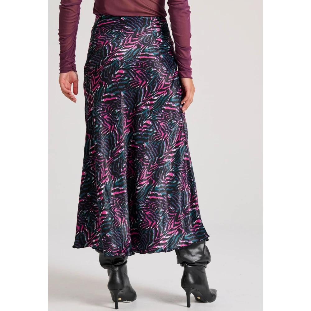 FUNKY BUDDHA Μίντι φούστα με all over τύπωμα