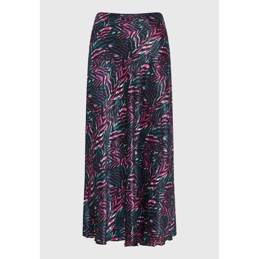 FUNKY BUDDHA Μίντι φούστα με all over τύπωμα