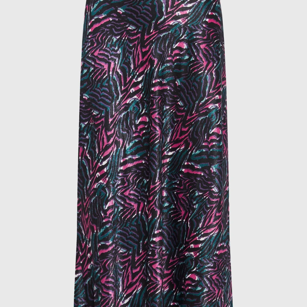 FUNKY BUDDHA Μίντι φούστα με all over τύπωμα