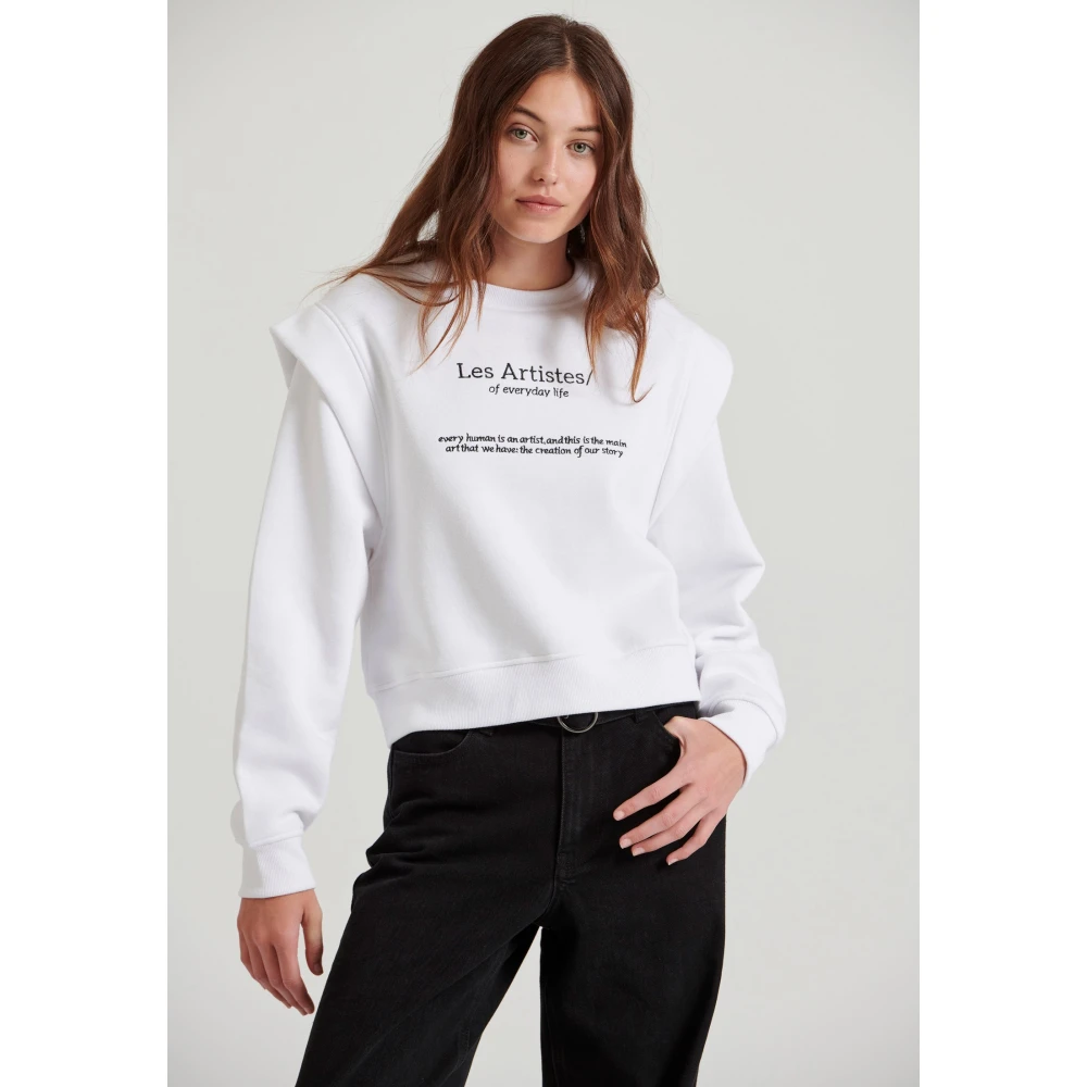 FUNKY BUDDHA Φούτερ με graphic τύπωμα στο στήθος