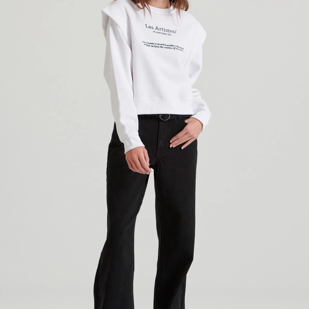 FUNKY BUDDHA Φούτερ με graphic τύπωμα στο στήθος