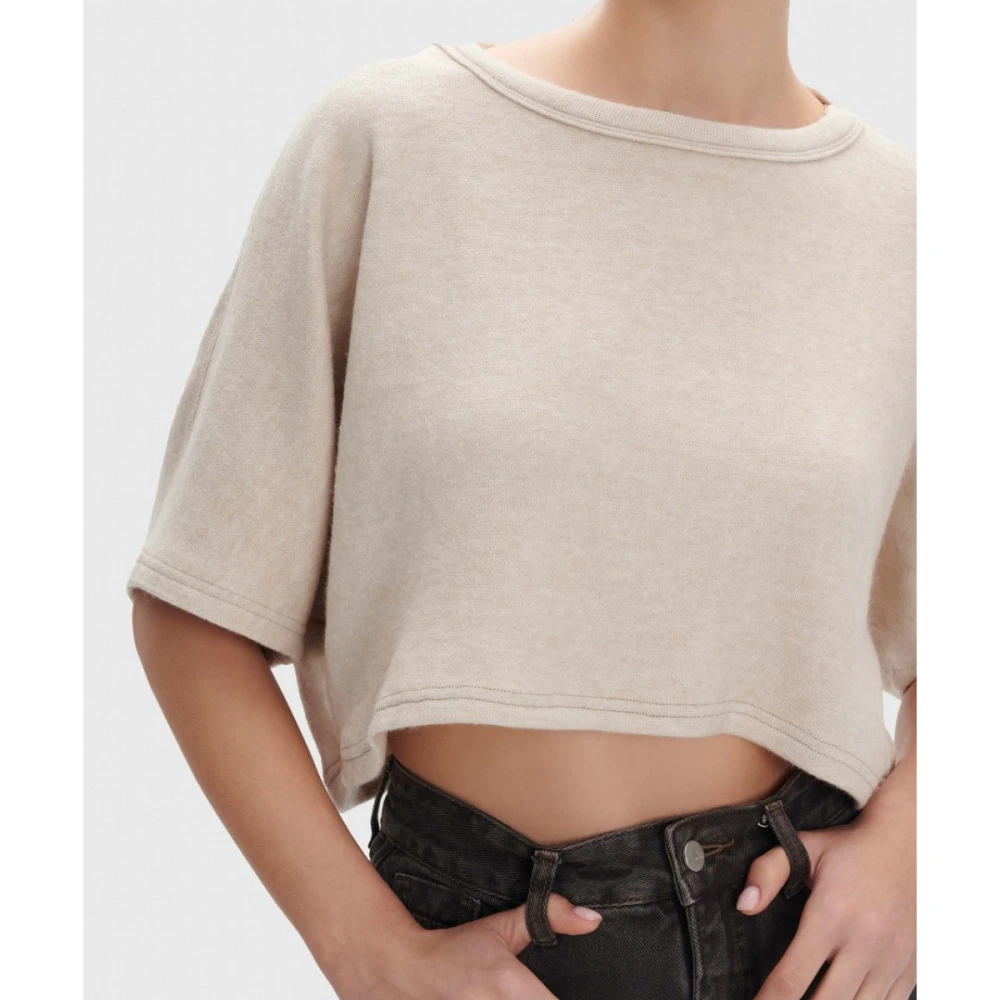 ALE Γυναικεία Μπλούζα Με Κοντό Μανίκι 82547236