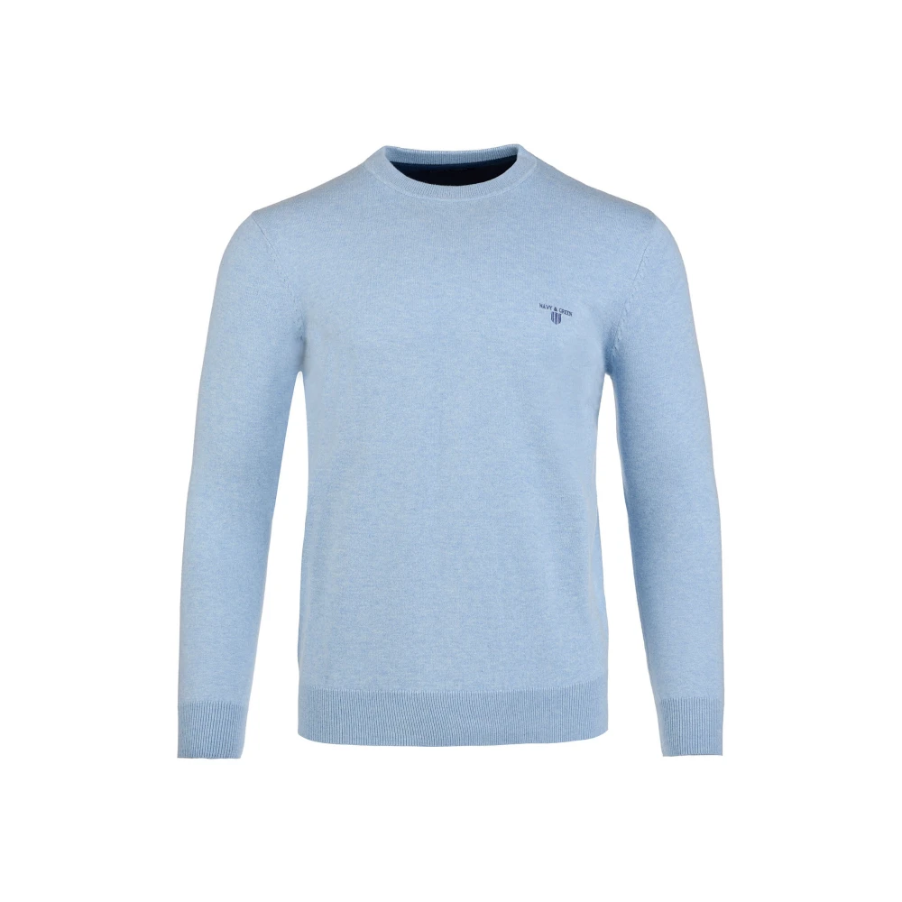 NAVY & GREEN Πλεκτό 12GG Wool 24GM.010/P/F Ανδρικό