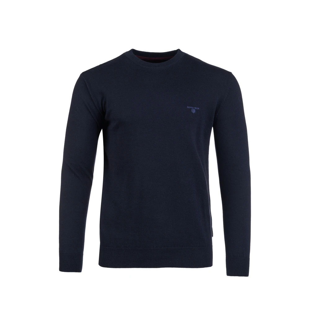 NAVY & GREEN Πλεκτό 12GG Wool 24GM.010/P/F Ανδρικό