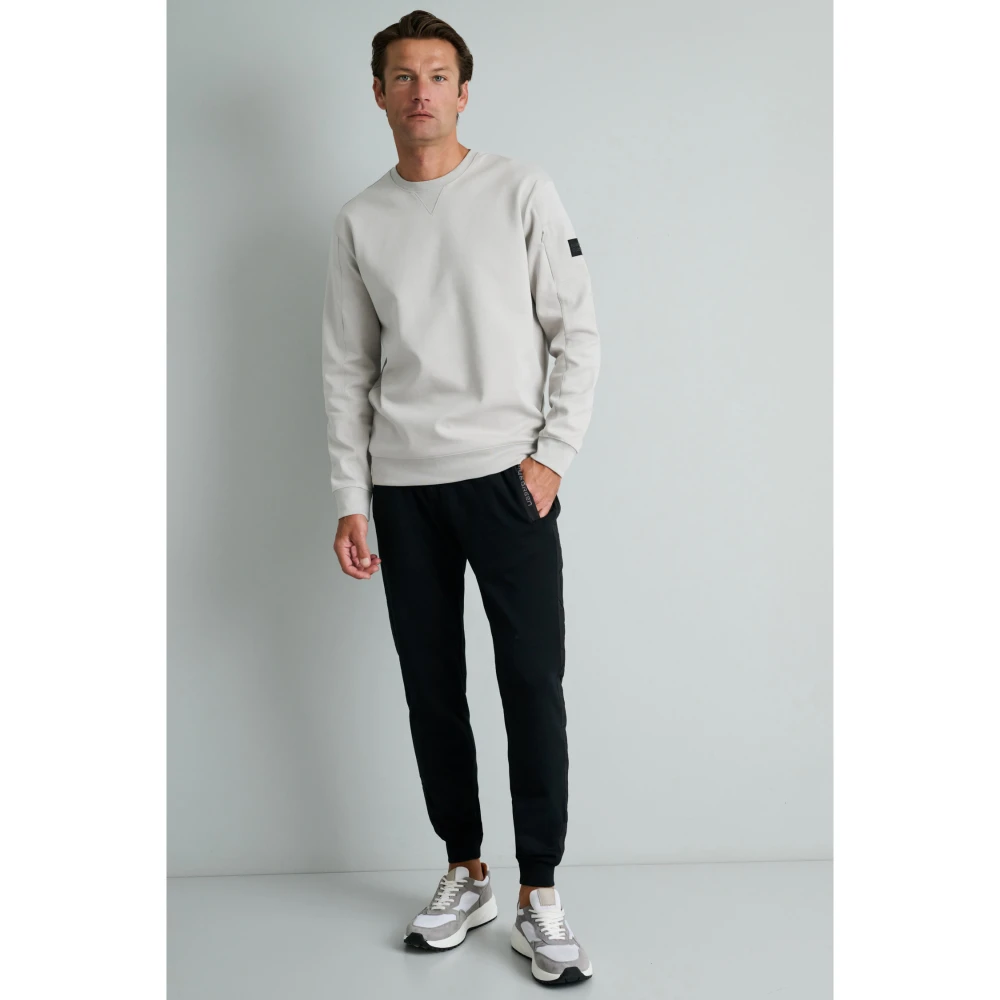 NAVY & GREEN Μπλούζα Φούτερ Λαιμόκοψη 24TU.328/P Ανδρικό