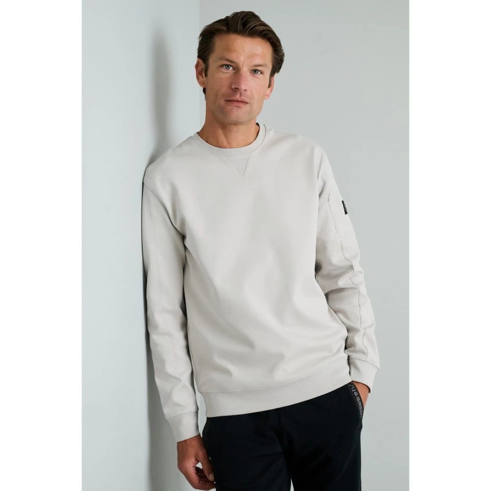 NAVY & GREEN Μπλούζα Φούτερ Λαιμόκοψη 24TU.328/P Ανδρικό