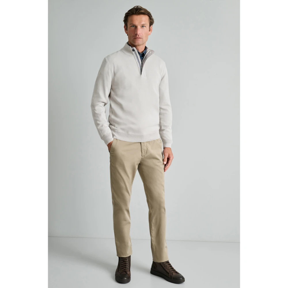 NAVY & GREEN Πλεκτό 10GG Βαμβακερό Ανδρικό