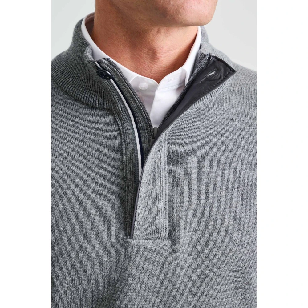 NAVY & GREEN Πλεκτό 10GG Βαμβακερό Ανδρικό