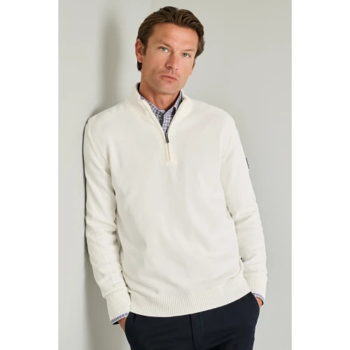 NAVY & GREEN Πλεκτό 10GG Βαμβακερό Ανδρικό