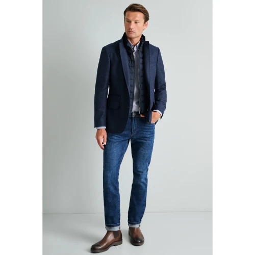 NAVY & GREEN Σακάκι 24SA.RED24/BGL.1 Ανδρικό