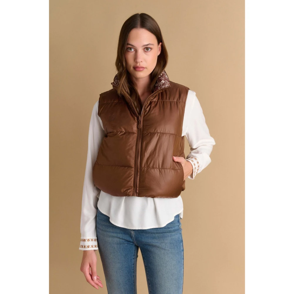 ATTRATTIVO Γυναικείο Αμάνικο Μπουφάν 9919321