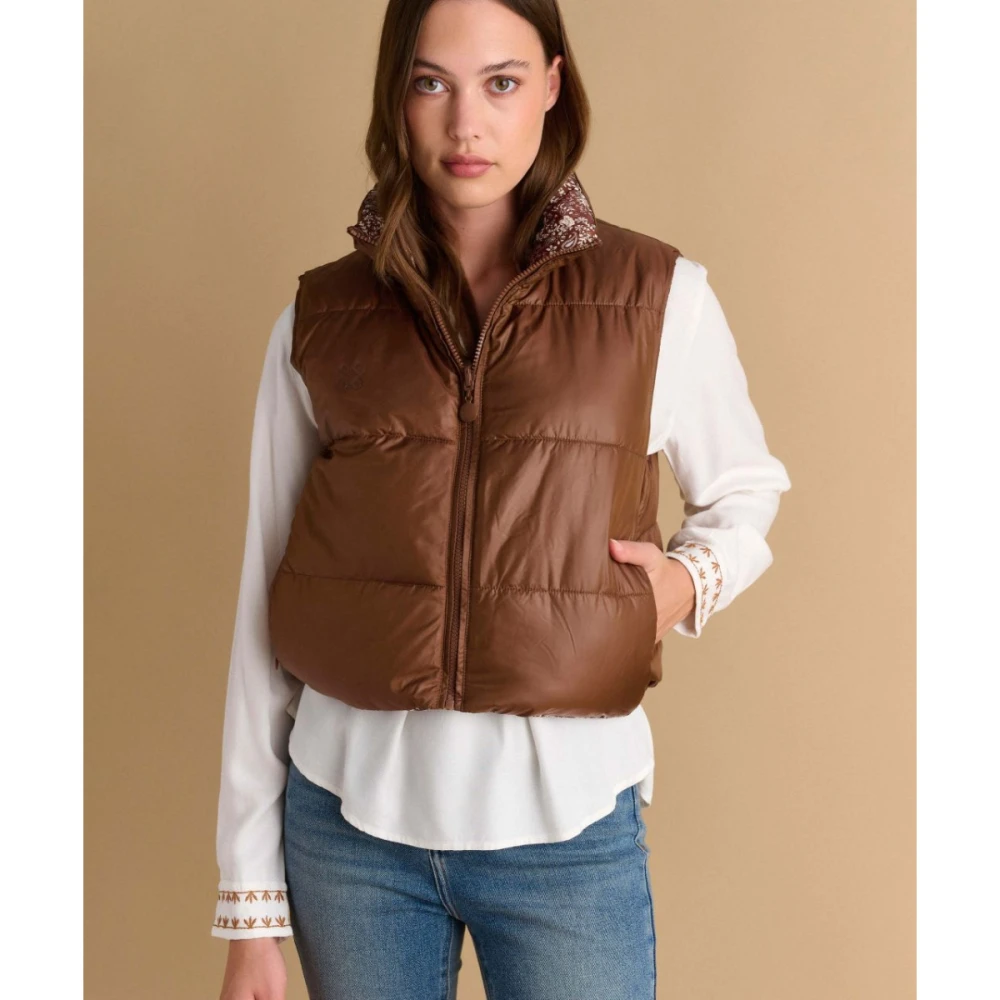 ATTRATTIVO Γυναικείο Αμάνικο Μπουφάν 9919321