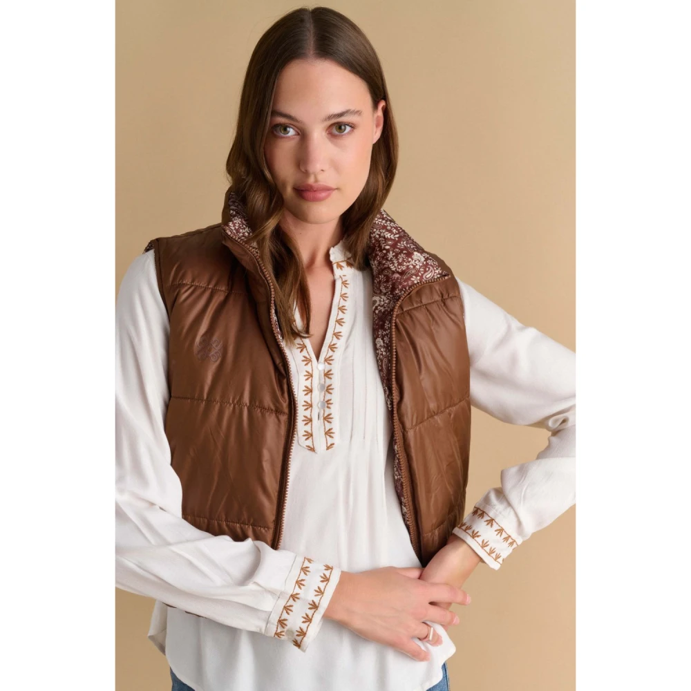 ATTRATTIVO Γυναικείο Αμάνικο Μπουφάν 9919321