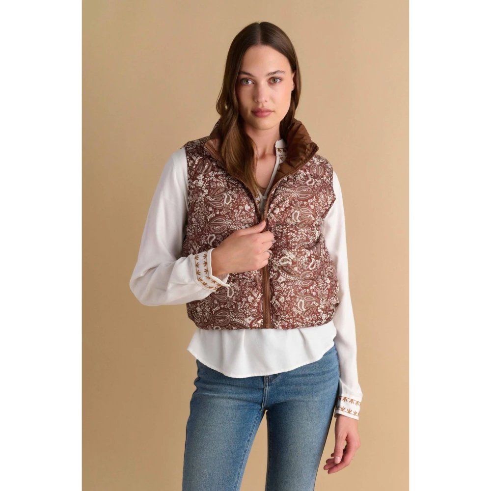 ATTRATTIVO Γυναικείο Αμάνικο Μπουφάν 9919321