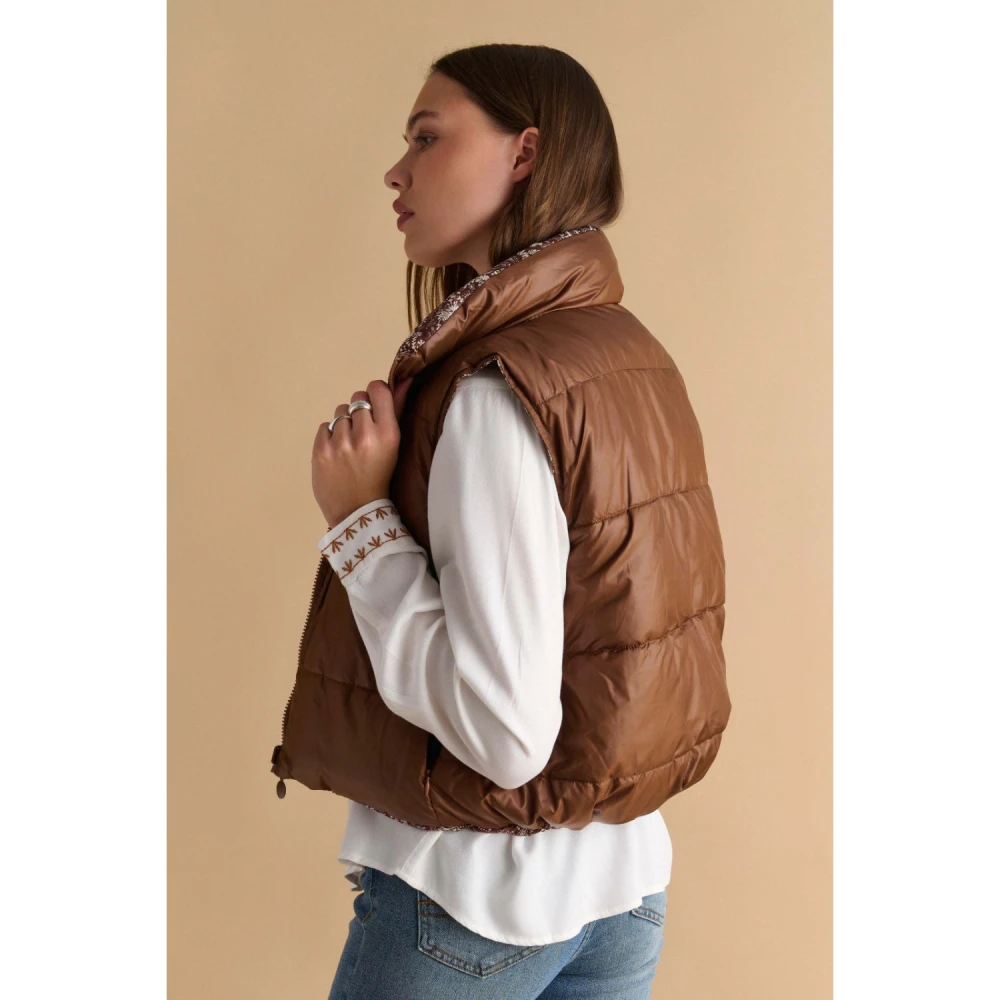 ATTRATTIVO Γυναικείο Αμάνικο Μπουφάν 9919321