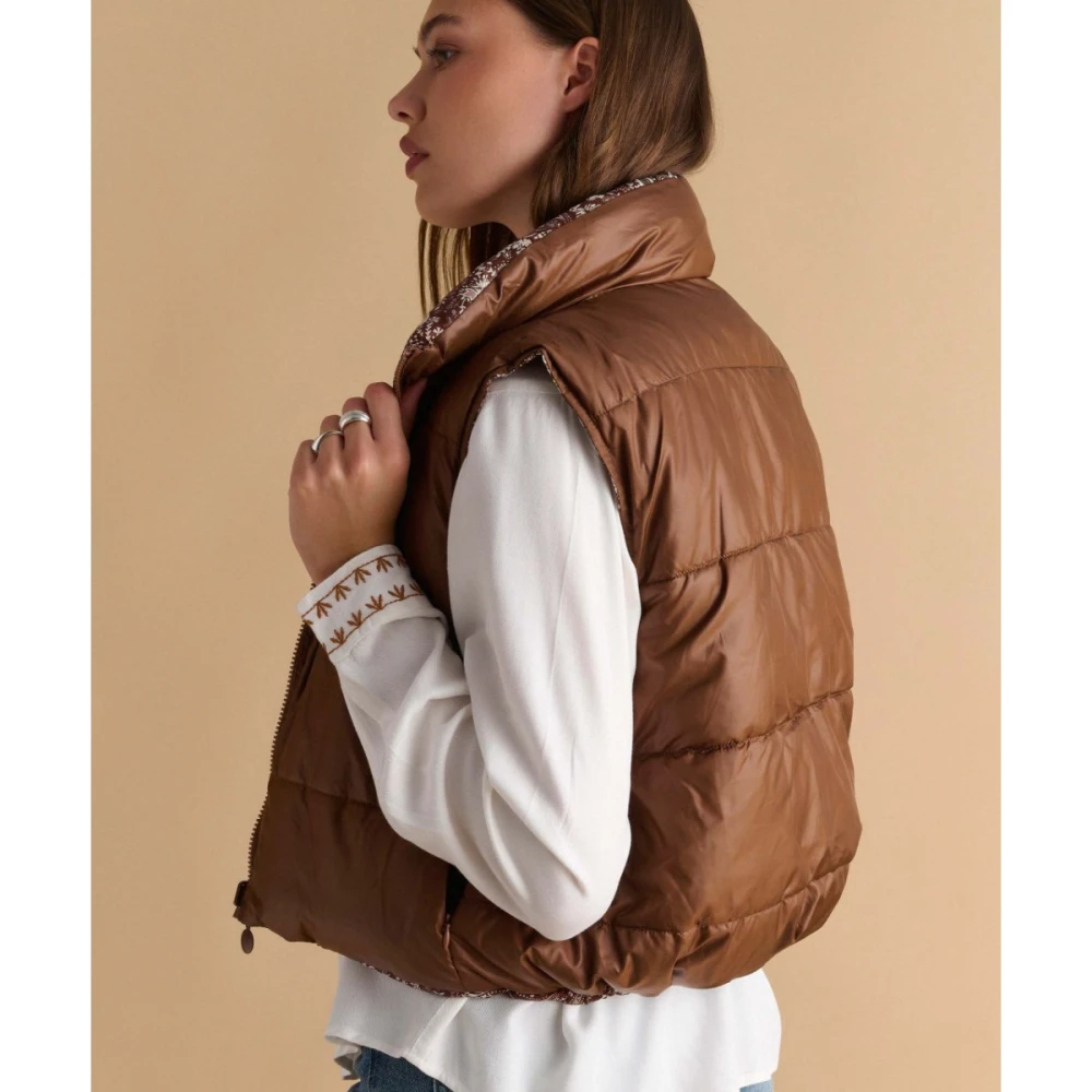 ATTRATTIVO Γυναικείο Αμάνικο Μπουφάν 9919321