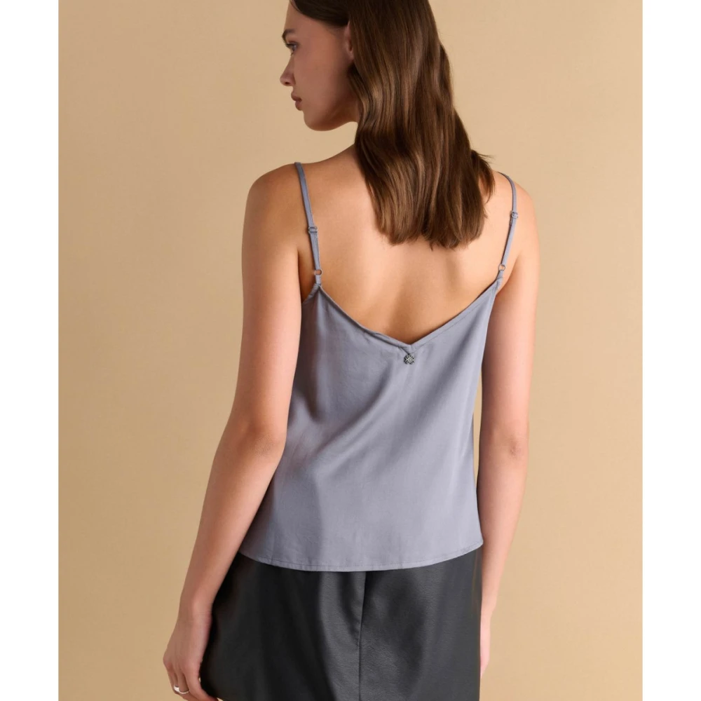 ATTRATTIVO Γυναικείο Τοπ Αμάνικο 9919553