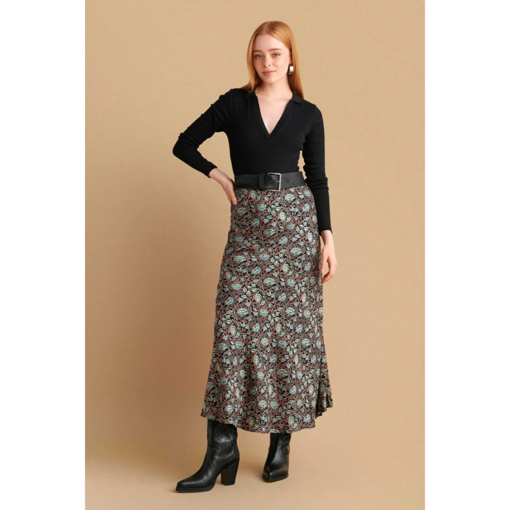 ATTRATTIVO Γυναικεία Φούστα Μακριά 9919633