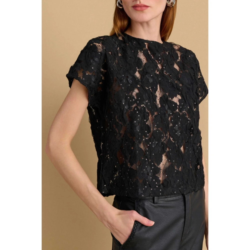 ATTRATTIVO Γυναικεία Μπλούζα Με Κοντό Μανίκι 9920139