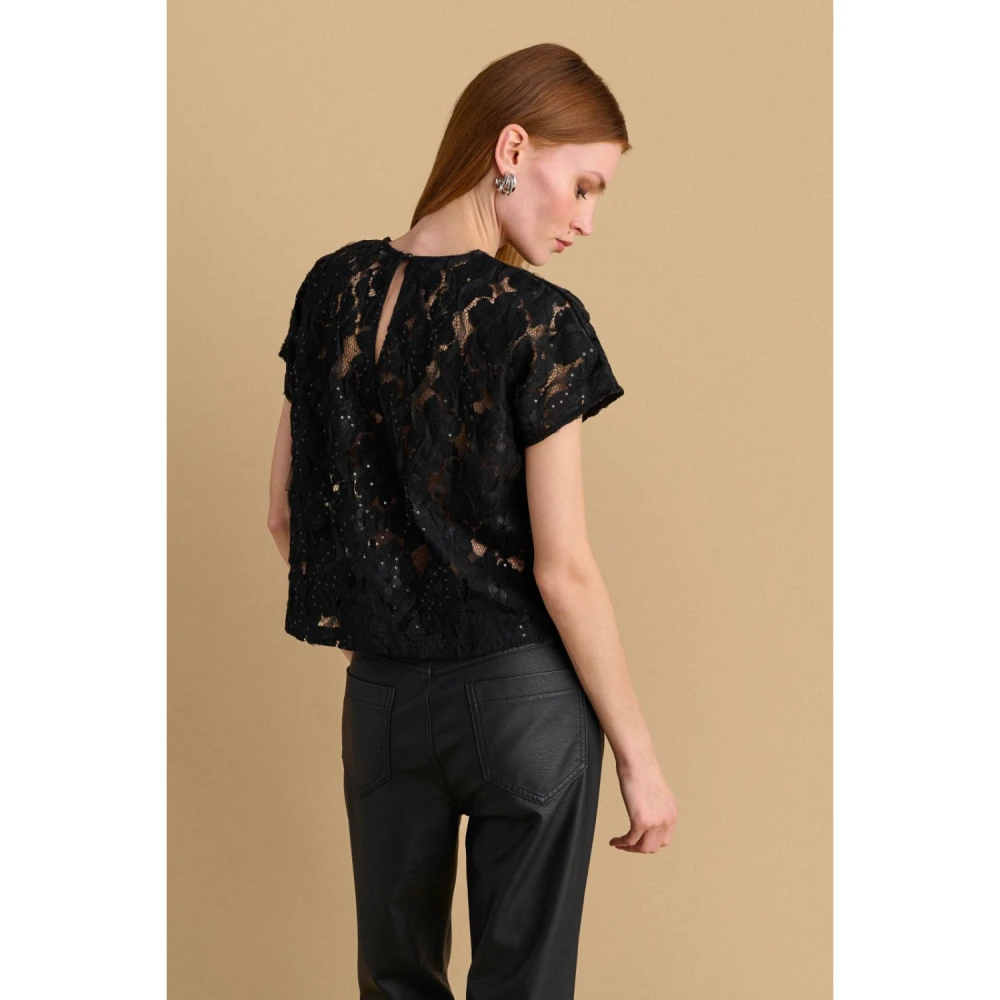 ATTRATTIVO Γυναικεία Μπλούζα Με Κοντό Μανίκι 9920139