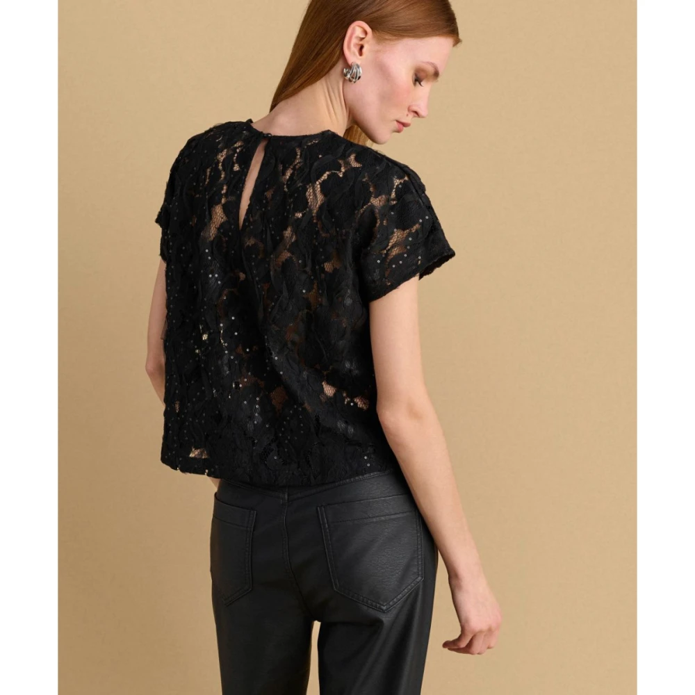 ATTRATTIVO Γυναικεία Μπλούζα Με Κοντό Μανίκι 9920139