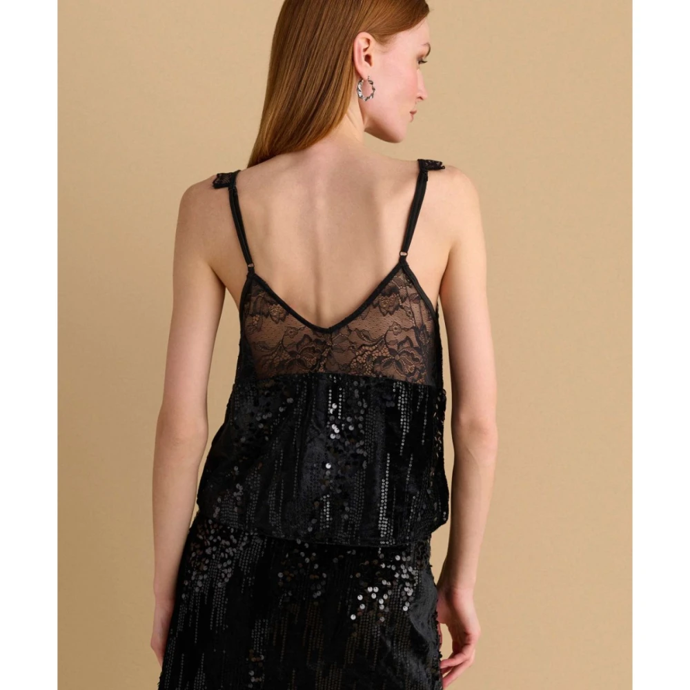 ATTRATTIVO Γυναικείο Τοπ Αμάνικο 9920143