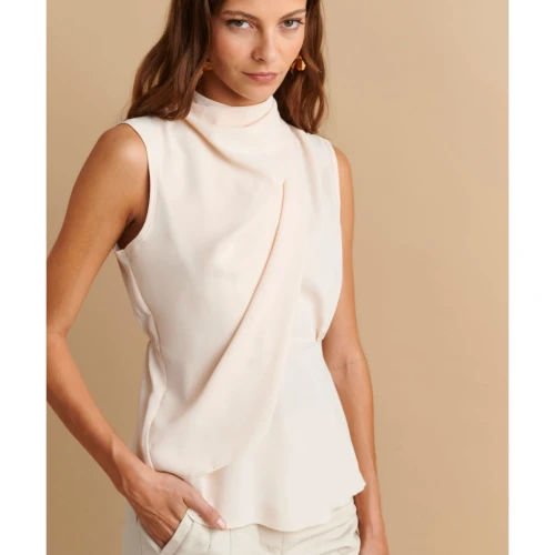 ATTRATTIVO Γυναικείο Τοπ Αμάνικο 9920154