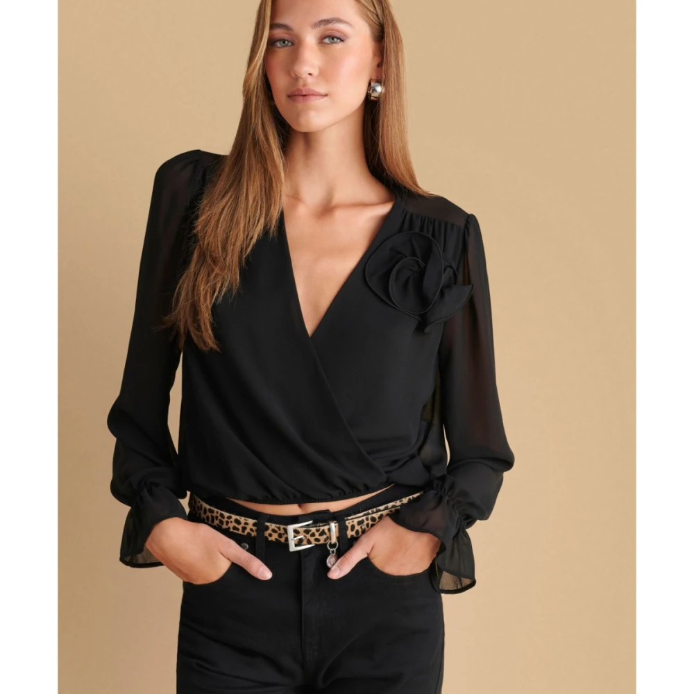 ATTRATTIVO Γυναικείο Τοπ Μακρύ Μανίκι 9920157