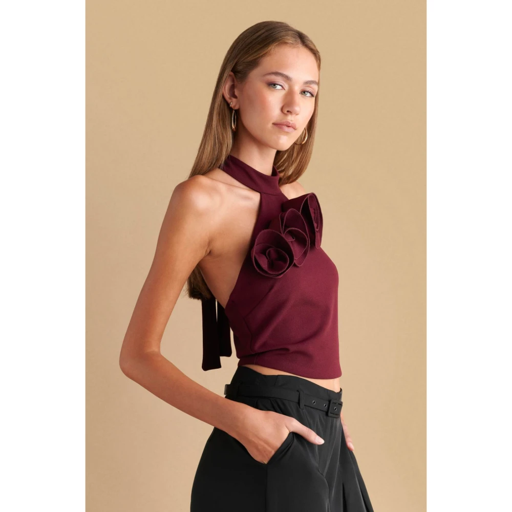 ATTRATTIVO Γυναικείο Τοπ Αμάνικο 9920159