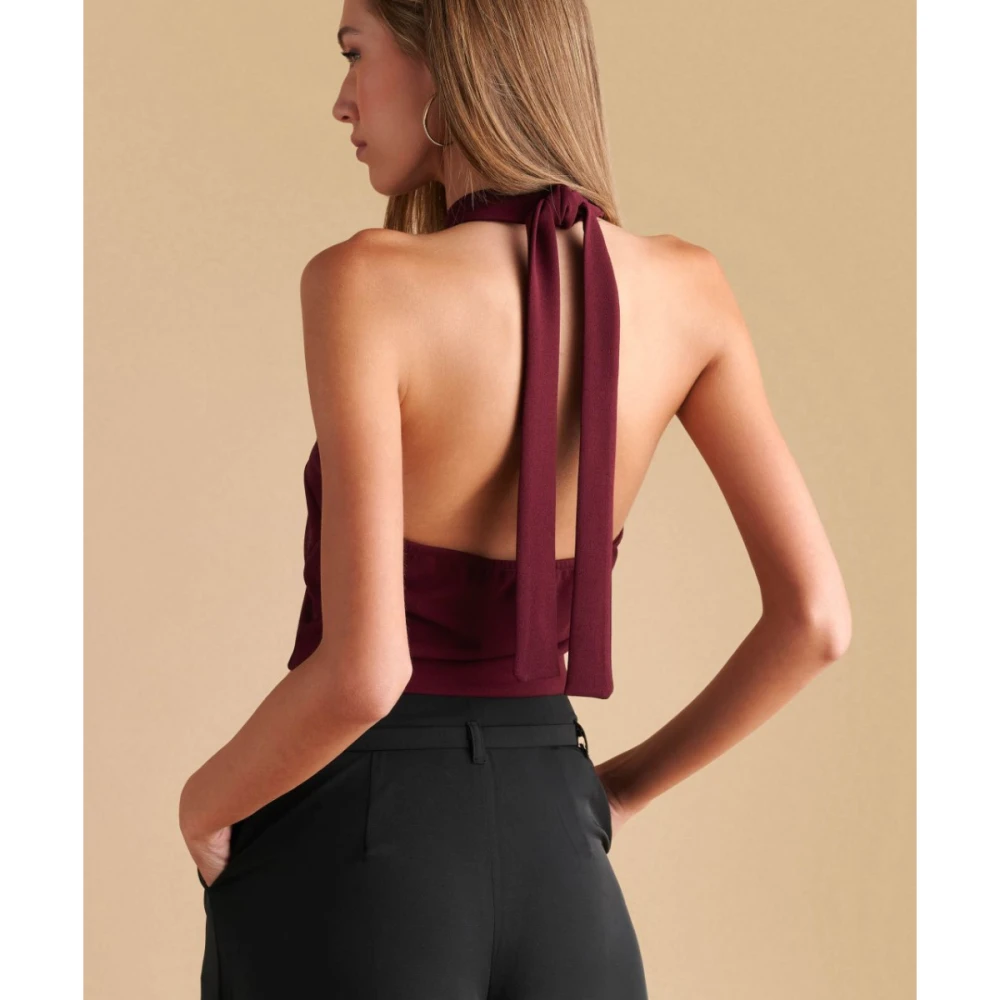 ATTRATTIVO Γυναικείο Τοπ Αμάνικο 9920159