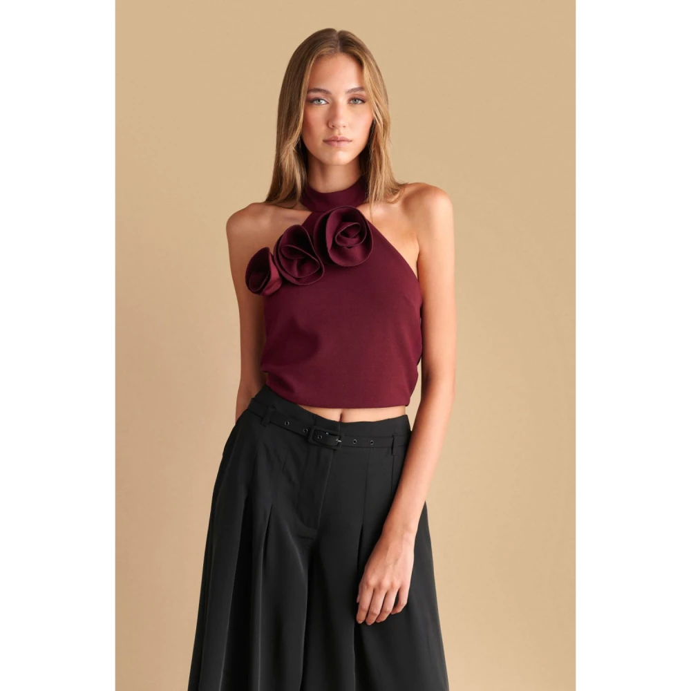 ATTRATTIVO Γυναικείο Τοπ Αμάνικο 9920159