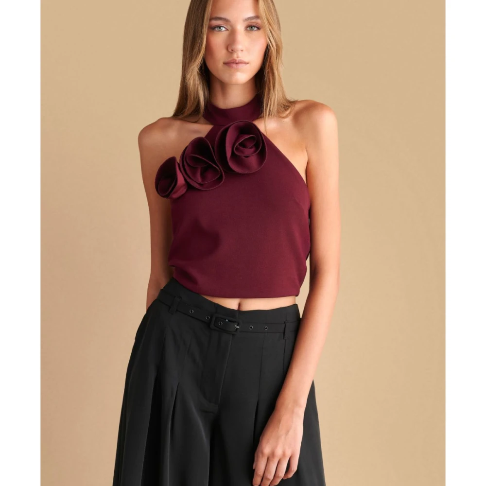 ATTRATTIVO Γυναικείο Τοπ Αμάνικο 9920159