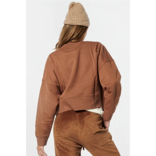 BODY ACTION Γυναικεία Μπλούζα Λαιμόκοψη 061227-01