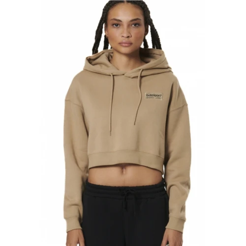 BODY ACTION Γυναικεία Μπλούζα Cropped 061524-01