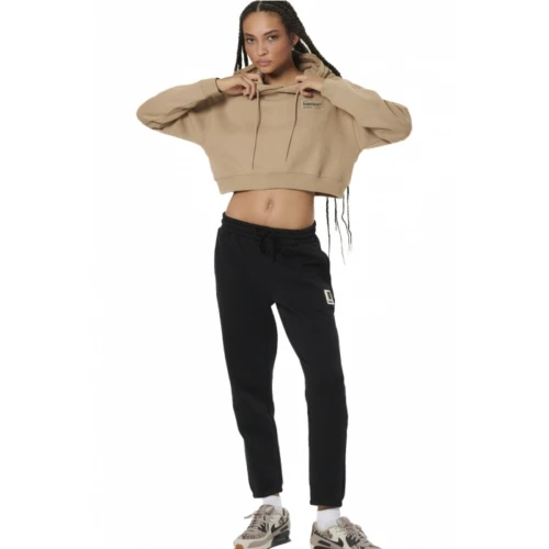 BODY ACTION Γυναικεία Μπλούζα Cropped 061524-01