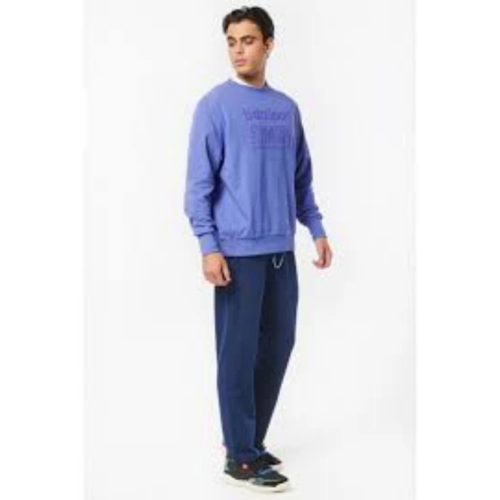 BODY ACTION Ανδρική Μπλούζα Με Λαιμόκοψη 063218-01