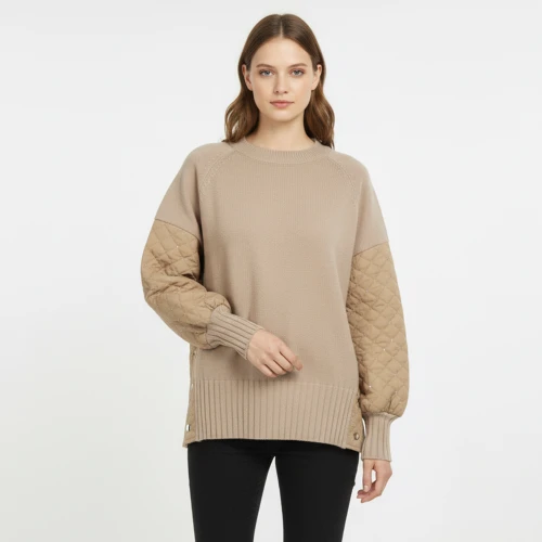 CAVALIERI Μπλούζα Πλεκτή με Φουσκωτό Μανίκι