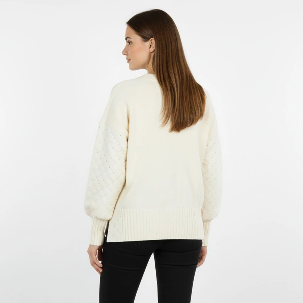 CAVALIERI Μπλούζα Πλεκτή με Φουσκωτό Μανίκι