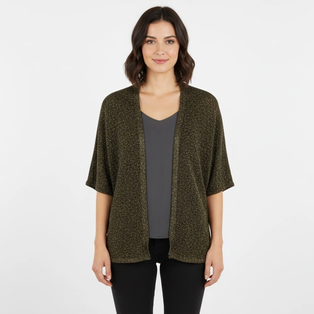 CAVALIERI Ζακέτα Lurex Κοντομάνικη