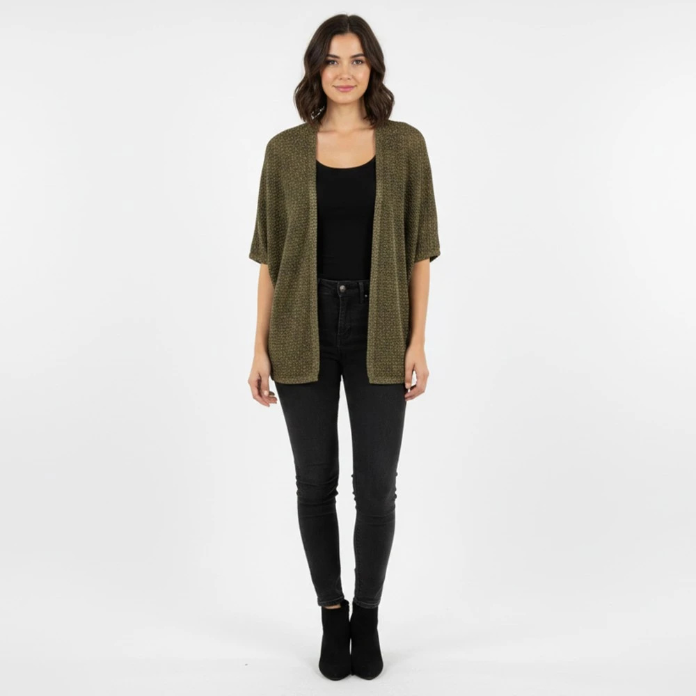 CAVALIERI Ζακέτα Lurex Κοντομάνικη