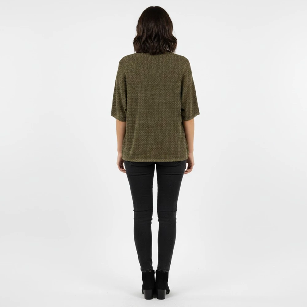 CAVALIERI Ζακέτα Lurex Κοντομάνικη