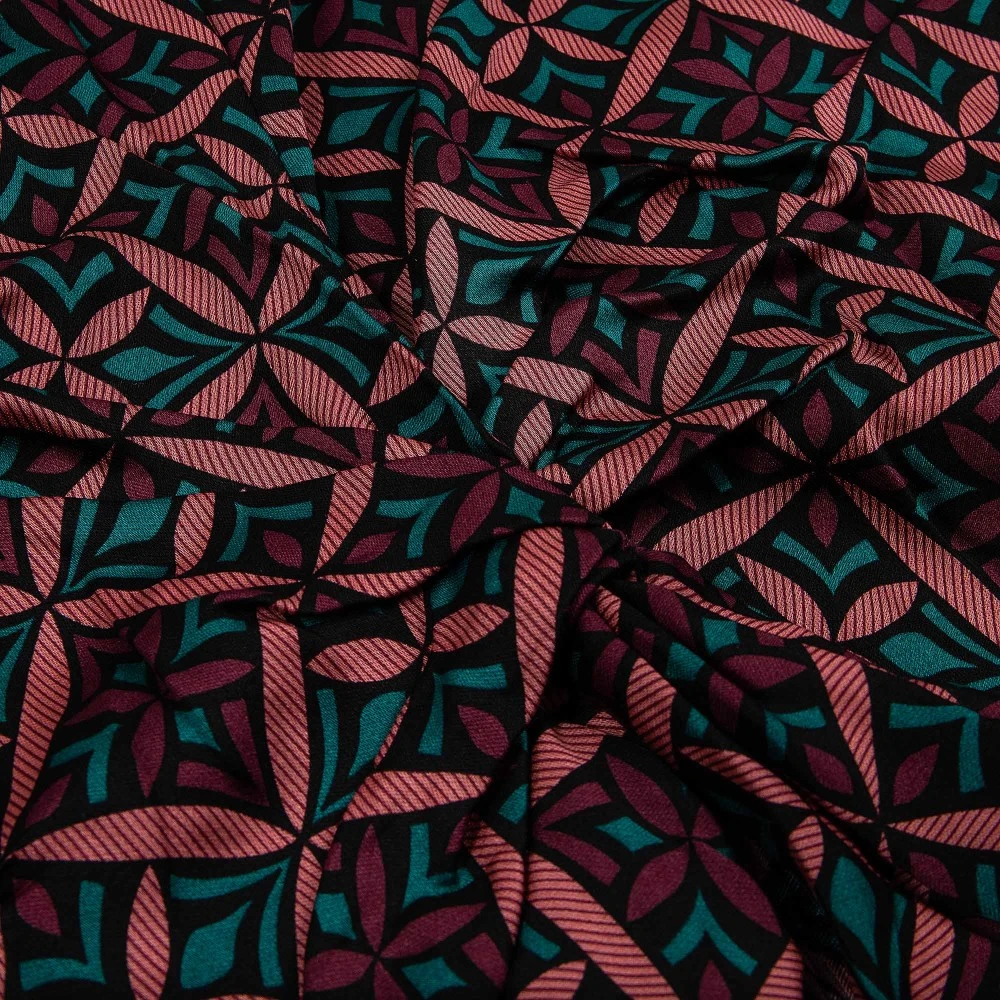 CAVALIERI Μπλούζα Αμάνικη με V Εμπριμέ Σχέδιο