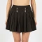 CAVALIERI Φούστα Κοντή με Χρυσά Κουμπιά