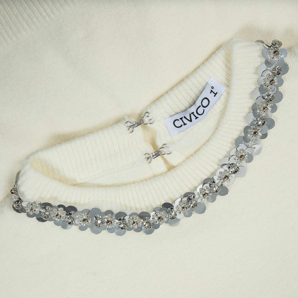 CAVALIERI Μπλούζα Πλεκτή Κοντομάνικη FF28001