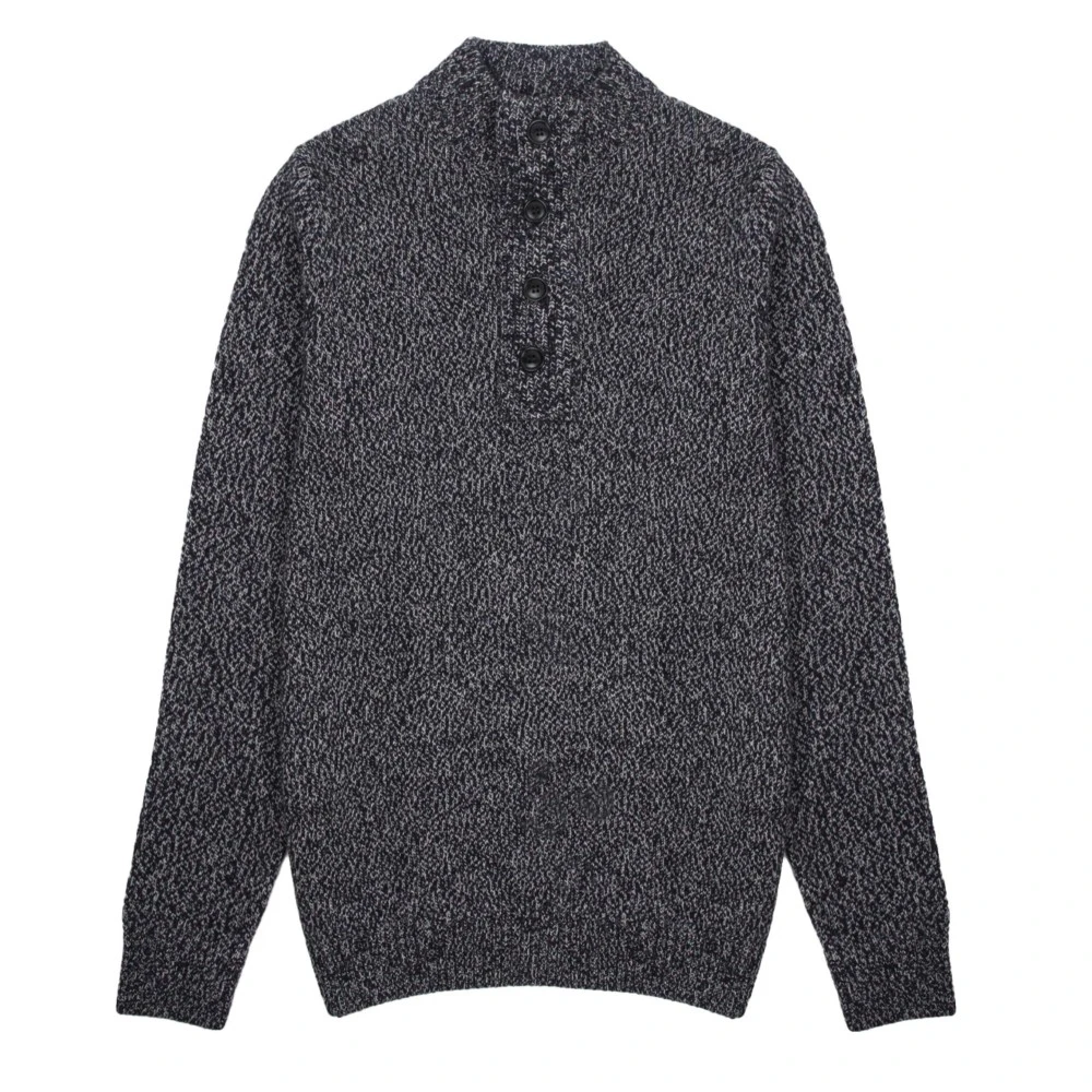 Ανδρική Πλεκτή Μπλούζα Sid Half Zip MKN1331