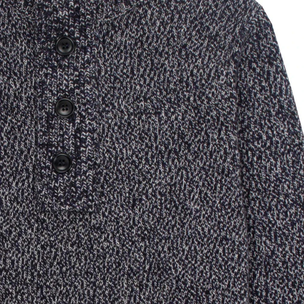 Ανδρική Πλεκτή Μπλούζα Sid Half Zip MKN1331