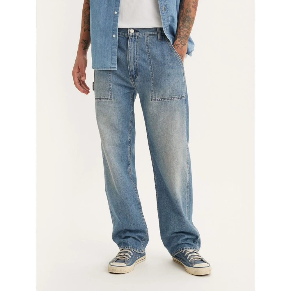 LEVIS Σνδρικό Παντελόνι 555 Relaxed Strt Utili A92340001