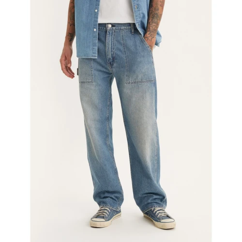 LEVIS Σνδρικό Παντελόνι 555 Relaxed Strt Utili A92340001