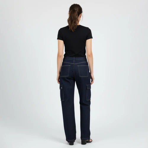 CAVALIERI Τζιν Παντελόνι Cargo 2116